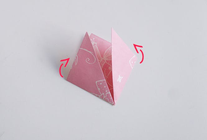 fleur en origami