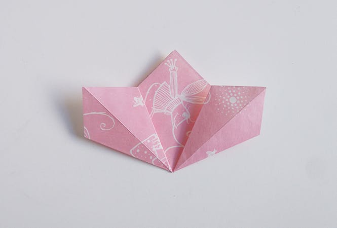 fleur en origami