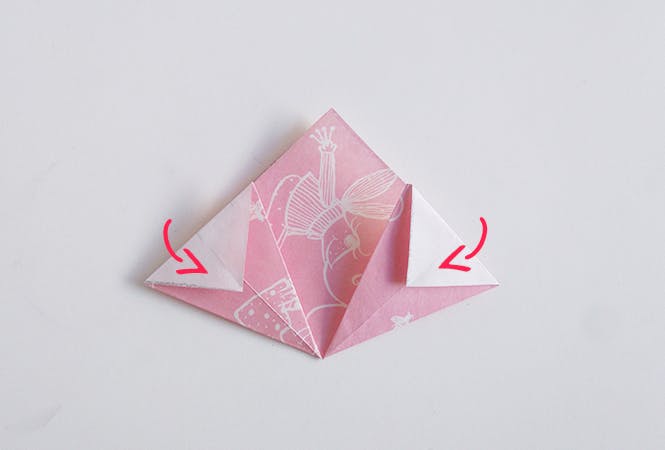 fleur en origami