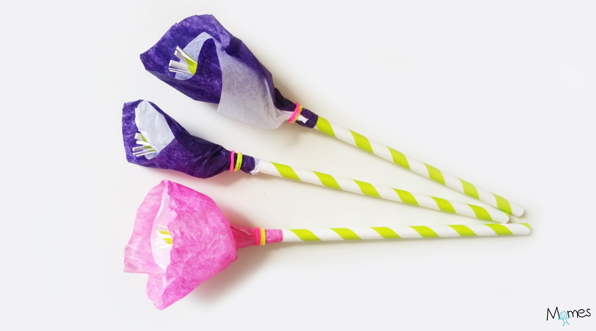 20 Pailles En Papier Fleuries Blanches Et Jaunes - Pour Anniversaire, Mariage, Fêtes - Écologiques Et Jetables