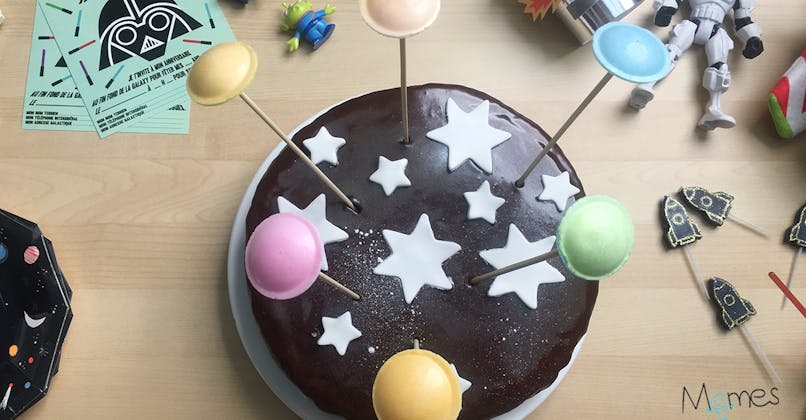 Gâteau astronaute