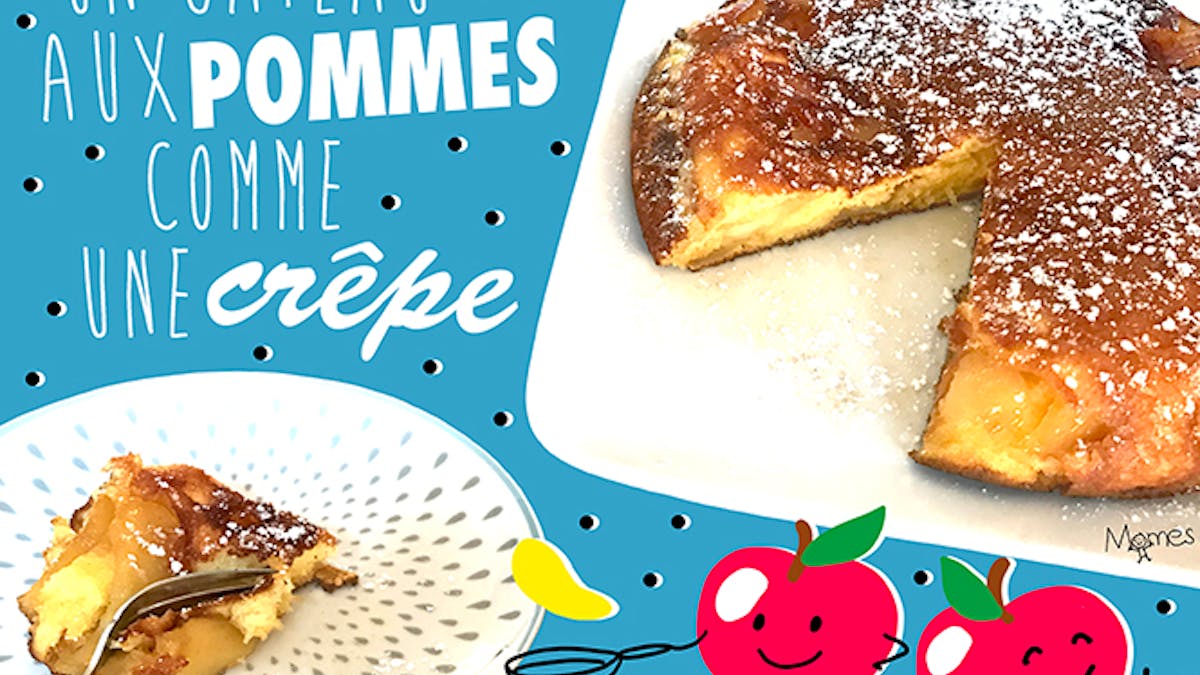 Recette Gateau Aux Pommes Comme Une Crepe Momes Net Recette Gateau Aux Pommes Comme Une Crepe Momes Net