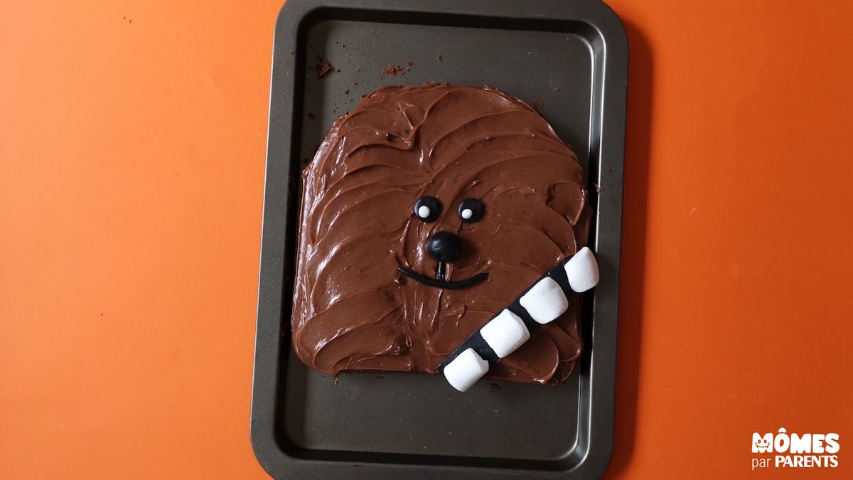 Anniversaire Star Wars Le Gateau Chewbacca Momes Net Anniversaire Star Wars Le Gateau Chewbacca Momes Net