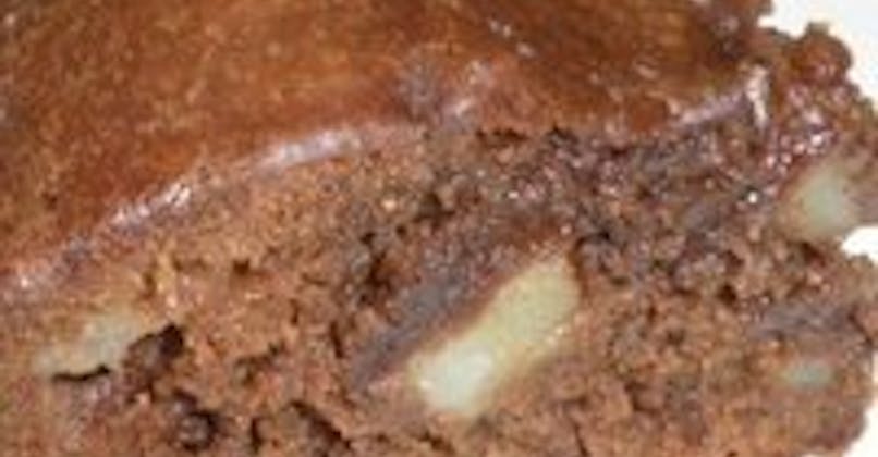 Gâteau choco-poires