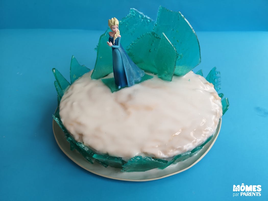 Gâteau Reine des neiges Elsa sans gluten