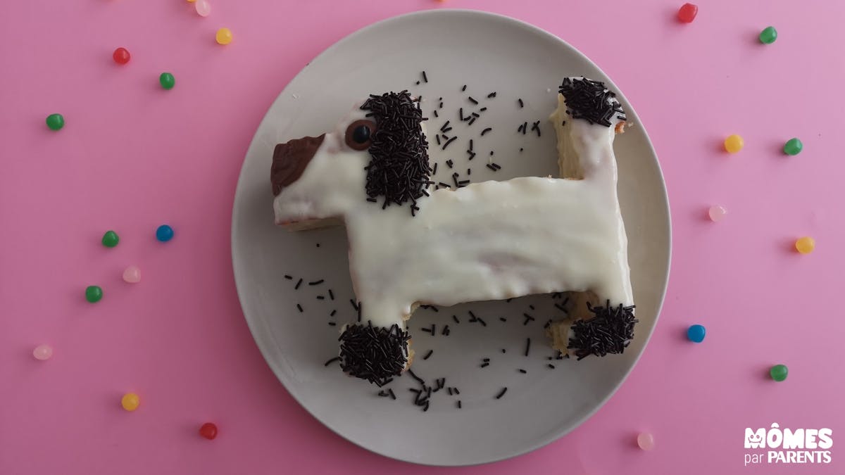 Le gâteau au chocolat des animaux, recette pour enfants en vidéo