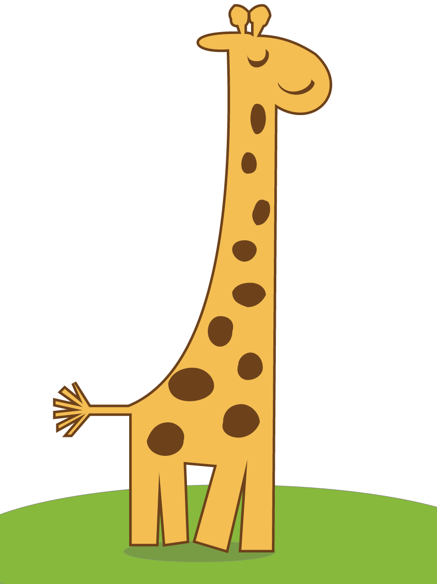 Girafes : exercice de dessin | MOMES.net