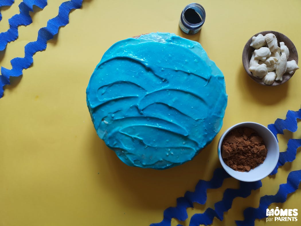 Gateau Ocean Pour Un Anniversaire Sirene Vaiana Ou Autre Momes Net Gateau Ocean Pour Un Anniversaire Sirene Vaiana Ou Autre Momes Net