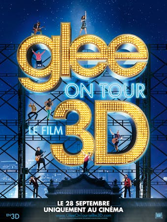 Affiche Glee on tour