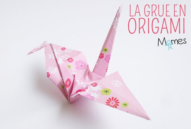 photo résultat de la grue en origami