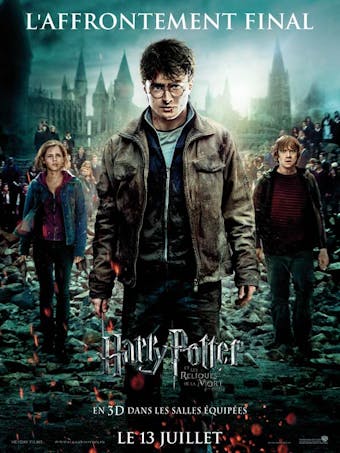 Affiche Harry Potter et les reliques de la mort- Partie
      2