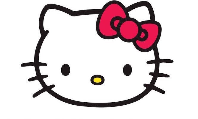 L'adorable chaton japonais Hello Kitty