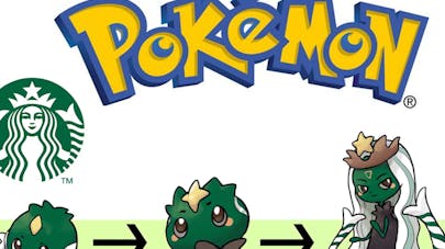 les marques version Pokémon par Shin les marques version Pokémon par Shin