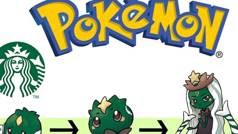 les marques version Pokémon par Shin