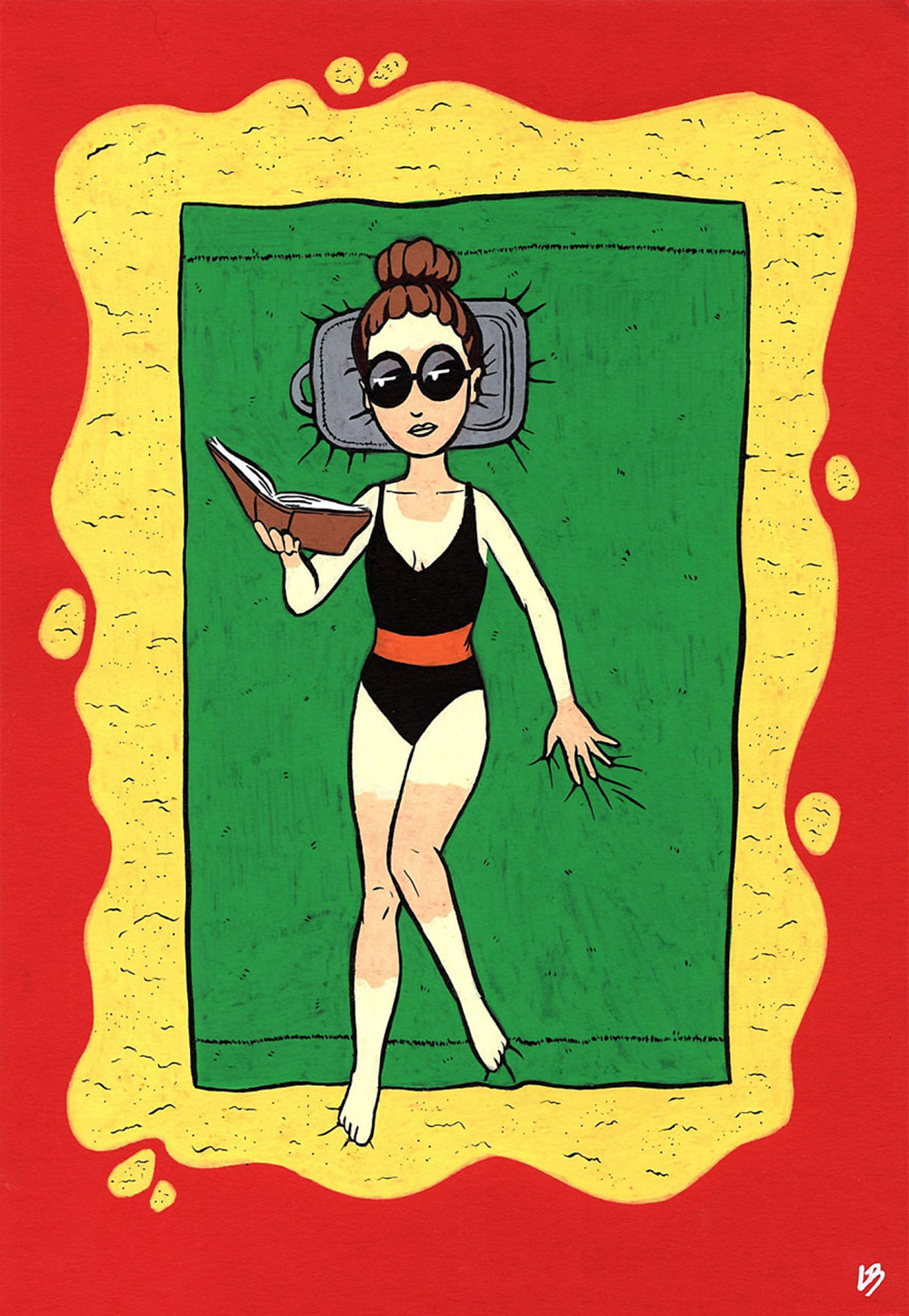 Quand Les Personnages De Dessin Anime Vont A La Plage Momes Net