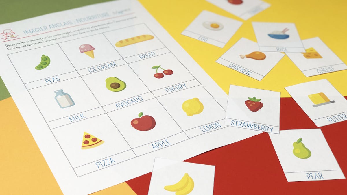 Imagier En Anglais La Nourriture Momes Net Imagier En Anglais La Nourriture Momes Net