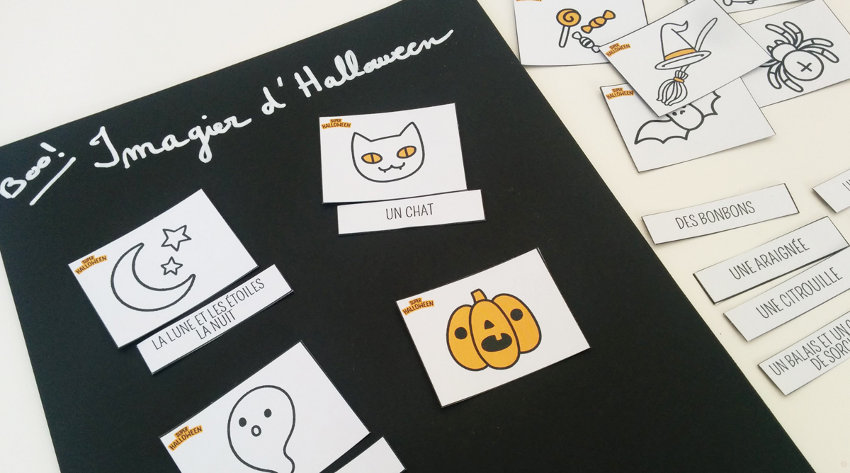 Imagier Et Memory D Halloween Momes Net
