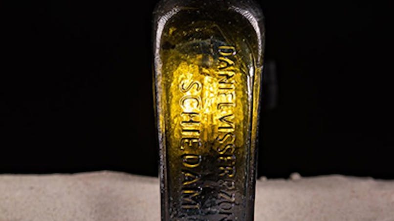 bouteille à la mer vieille de 132 ans