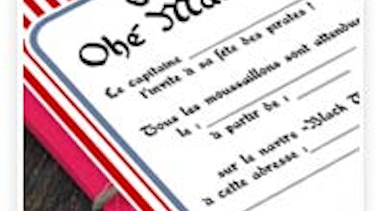 Invitation A Un Anniversaire Pirate Momes Net Invitation A Un Anniversaire Pirate Momes Net