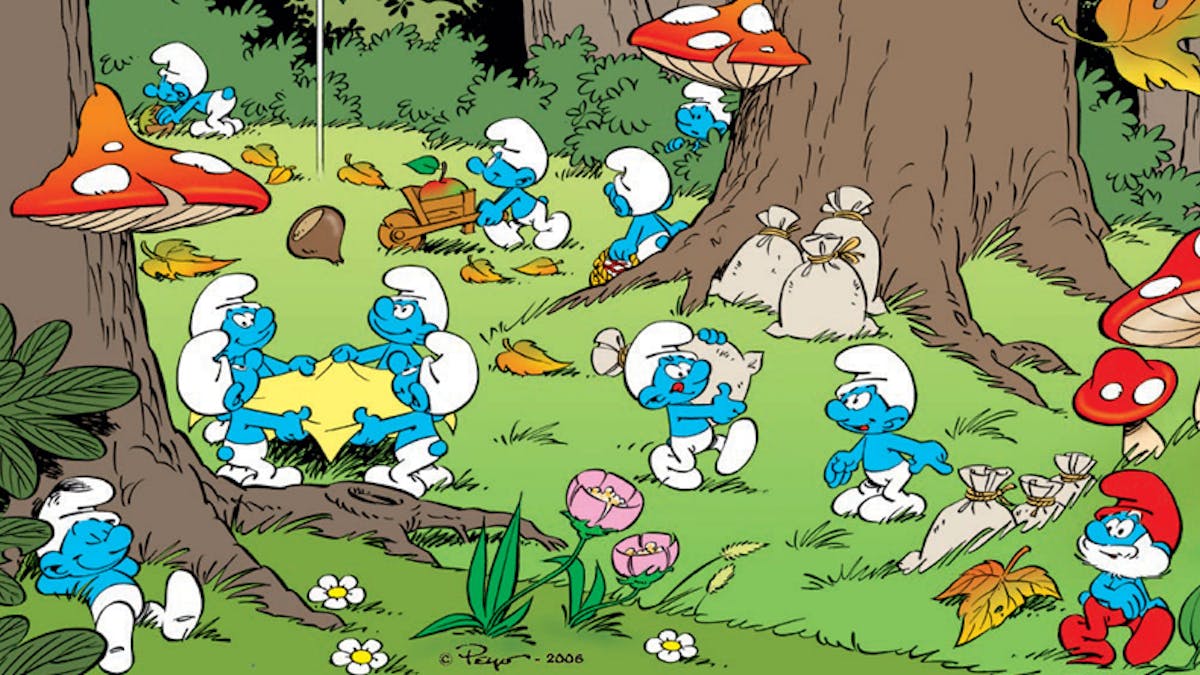 Je Decouvre Les Schtroumpfs Momes Net Je Decouvre Les Schtroumpfs Momes Net