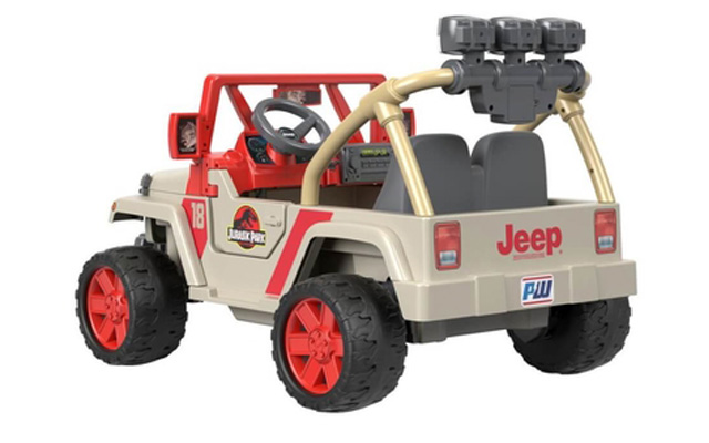 Fisher price jurassic sales park jeep