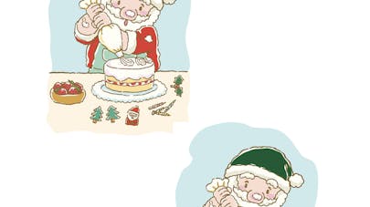 Jeu des 7 différences : le Père Noël Jeu des 7 différences : le Père Noël