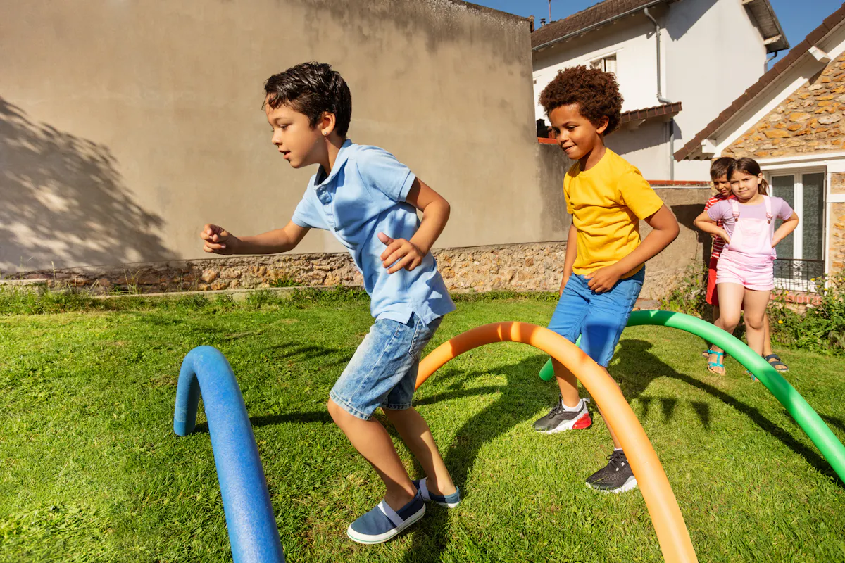 Lot De 5 Bâtons De Relais De Course - Plastique Coloré Antidérapant 30 Cm Pour Jeux Sportifs Enfants Adultes