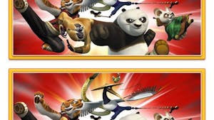 Kung-Fu Panda : jeu des différences