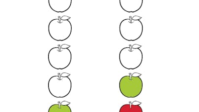 L'algorithme des fruits : exercice niveau 1 L'algorithme des fruits : exercice niveau 1
