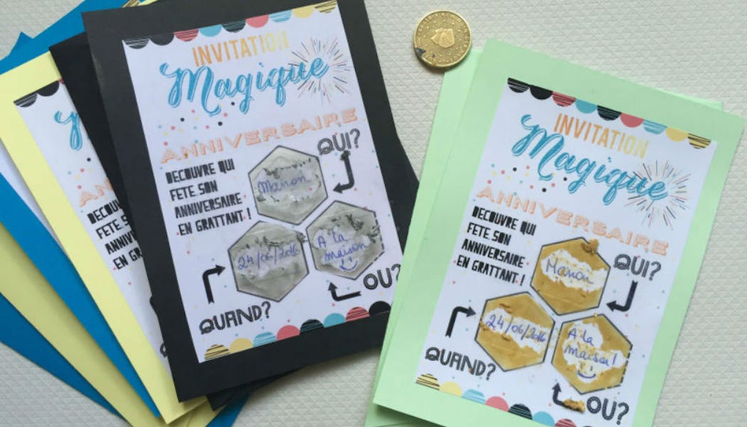 Diy 25 Cartons D Invitation D Anniversaire Amusants Momes Net Diy 25 Cartons D Invitation D Anniversaire Amusants Momes Net
