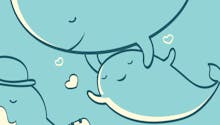 Chanson pour enfants : La baleine bleue