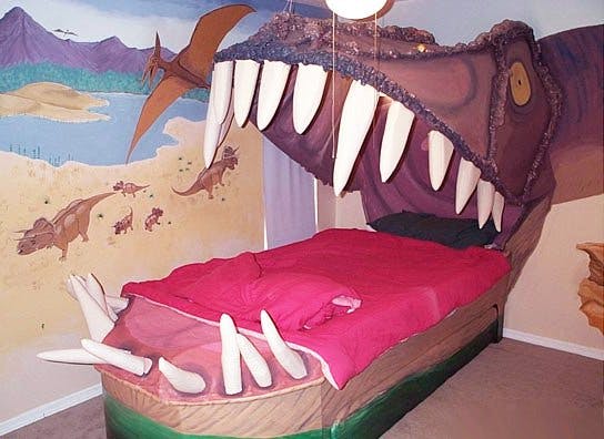 La chambre dinosaure
