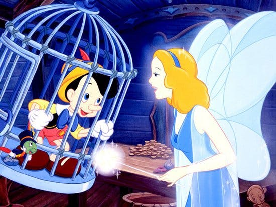 La fée bleue de Pinocchio