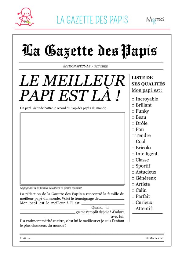 La Gazette Des Papis Momes Net