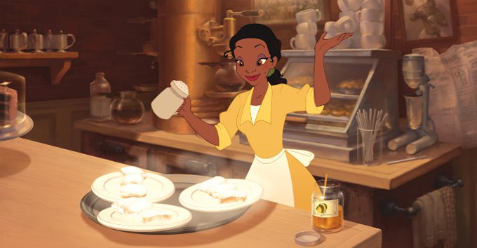 Beignet La Princesse Et La Grenouille