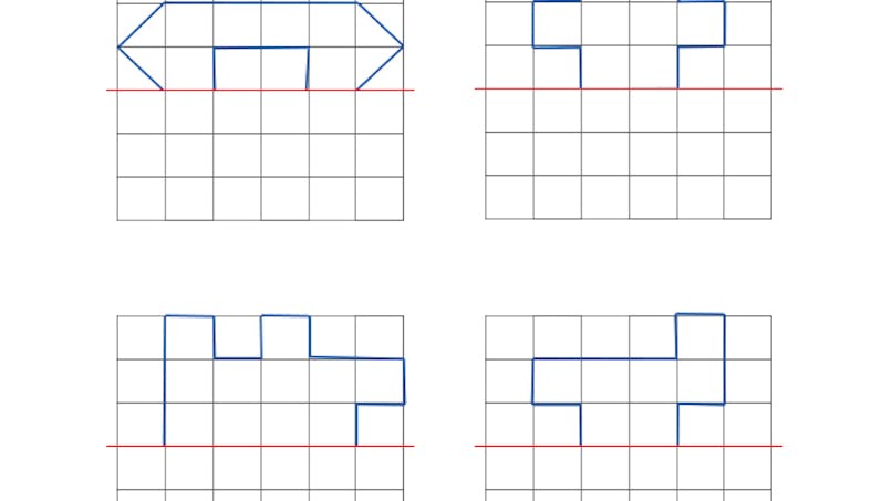 Exercice pour apprendre la symétrie horizontale