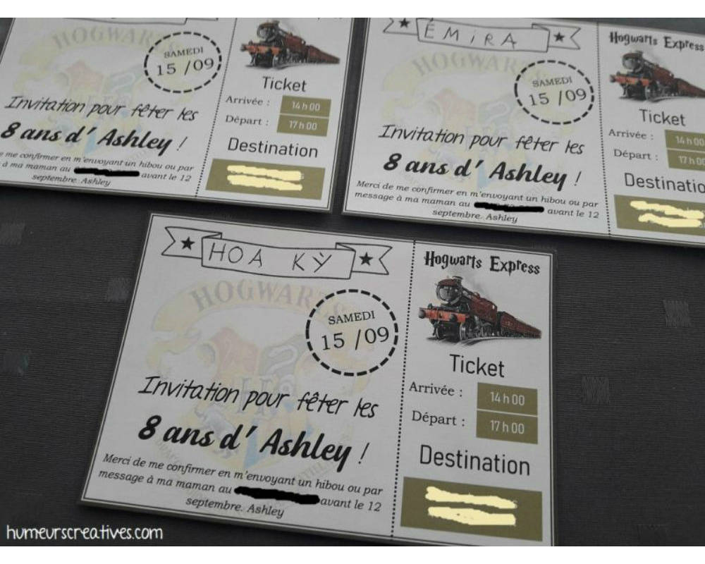 Diy 25 Cartons D Invitation D Anniversaire Amusants Momes Net