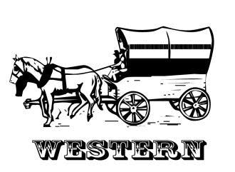 Le coloriage western