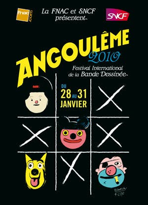 Affiche Le festival de la bande dessinée d'Angoulême
      2010