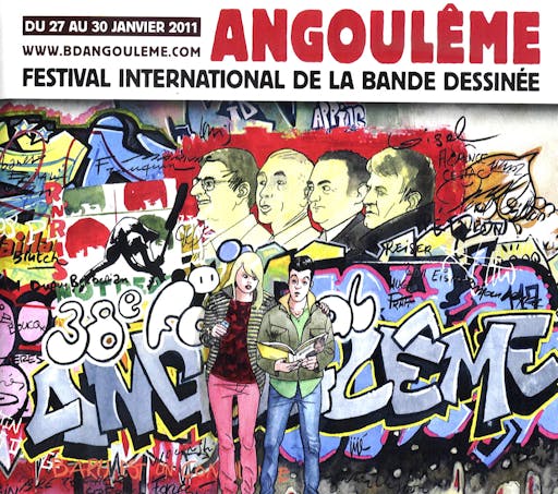 Affiche Le festival de la bande dessinée d'Angoulême
      2011