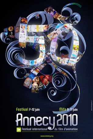 Affiche Le festival international du film d’animation
      d’Annecy 2010