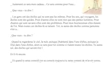 Le futur de l'indicatif - Texte Le Petit Prince