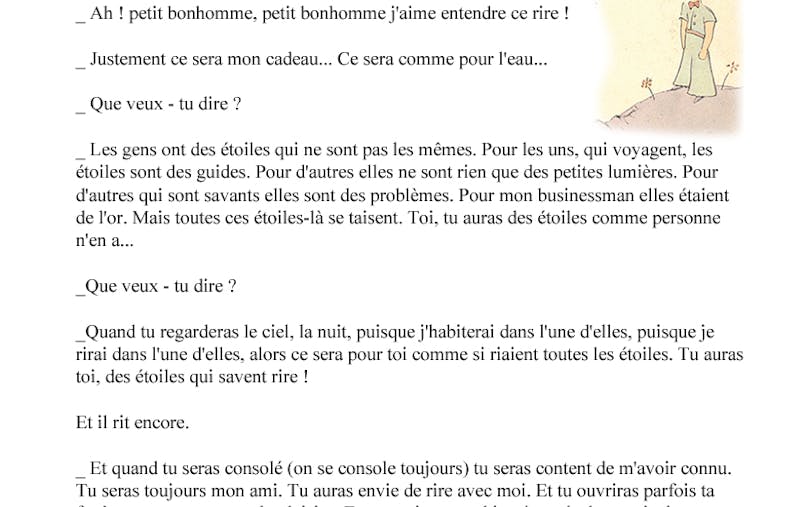 Le Futur De L Indicatif Autour Du Petit Prince Momes Net Le Futur De L Indicatif Autour Du Petit Prince Momes Net
