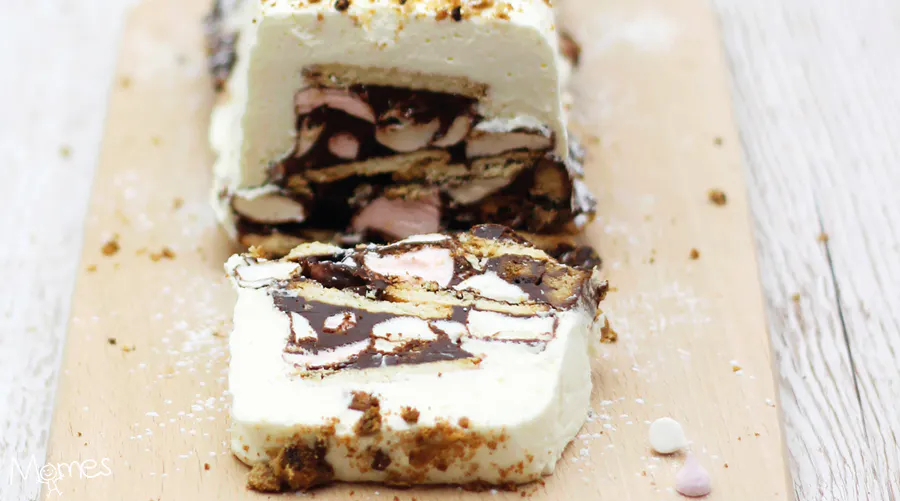 Recette Le Gateau Choco Chamallow Sans Cuisson Momes Net