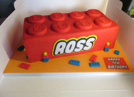 Le gâteau Lego Duplo