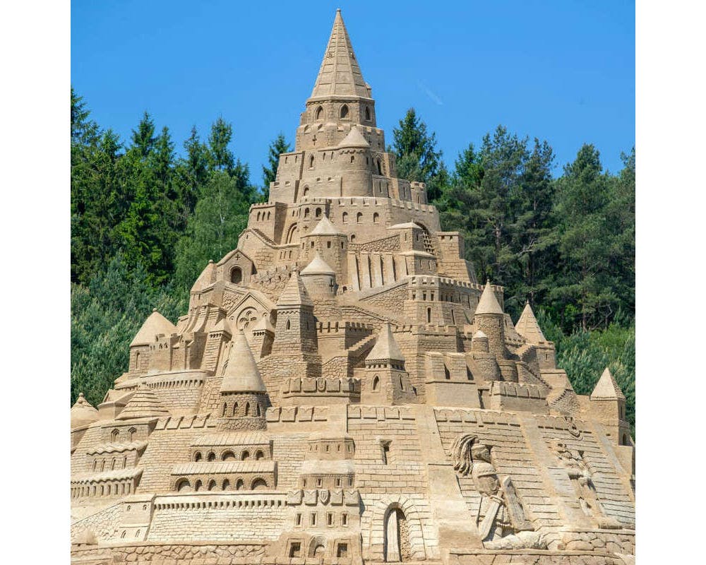 Le plus grand château de sable du monde