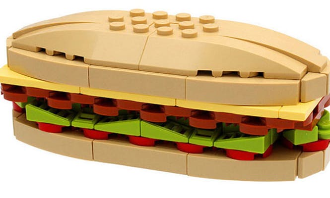 Le sandwich LEGO