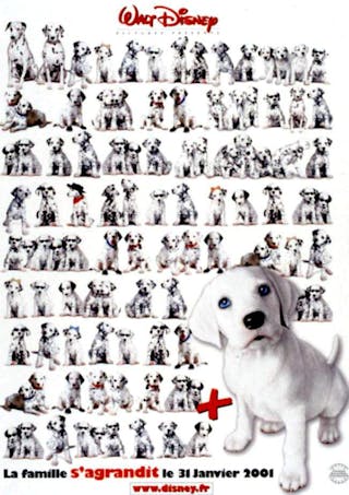Affiche Les 102 Dalmatiens