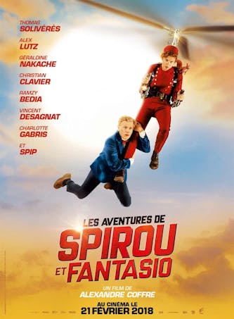 Les aventures de Spirou et Fantasio - affiche