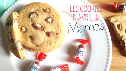 Les Cookies d'Avril (aux Kinder Schoko-Bons)